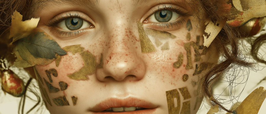 Mixed Media Faceart puzzle preview